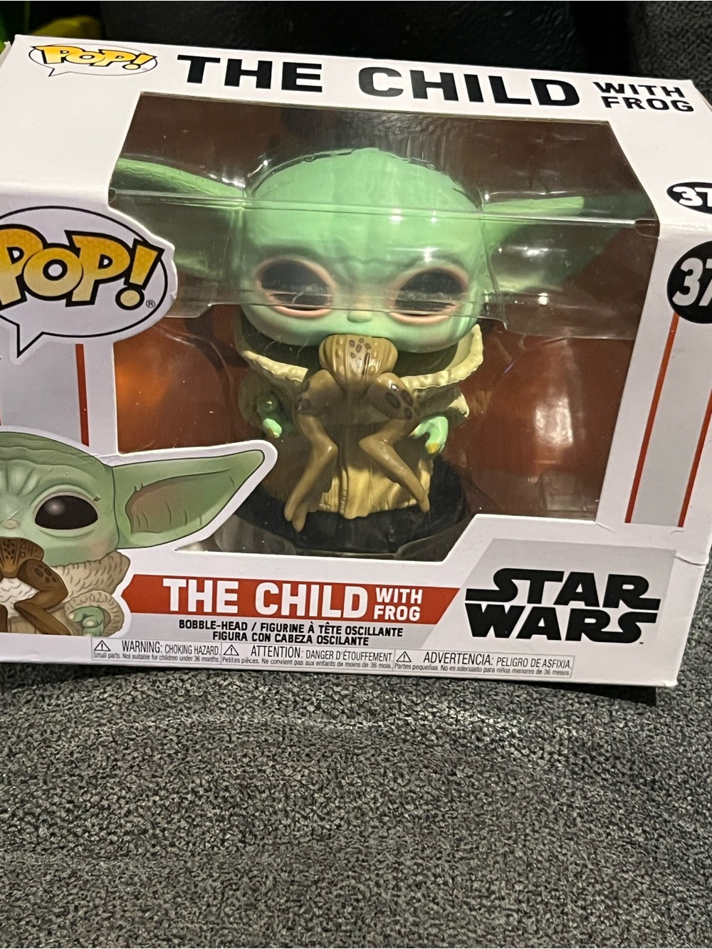 Funko Pop! The Child with Frog – Green and Tan Star Wars Figure